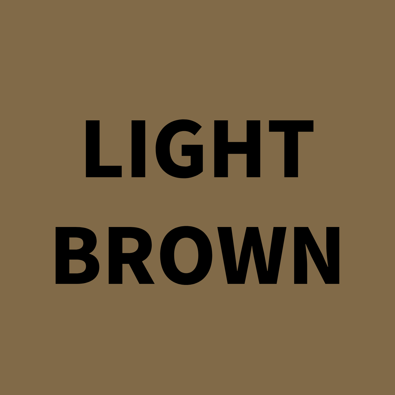 01# Light Brown