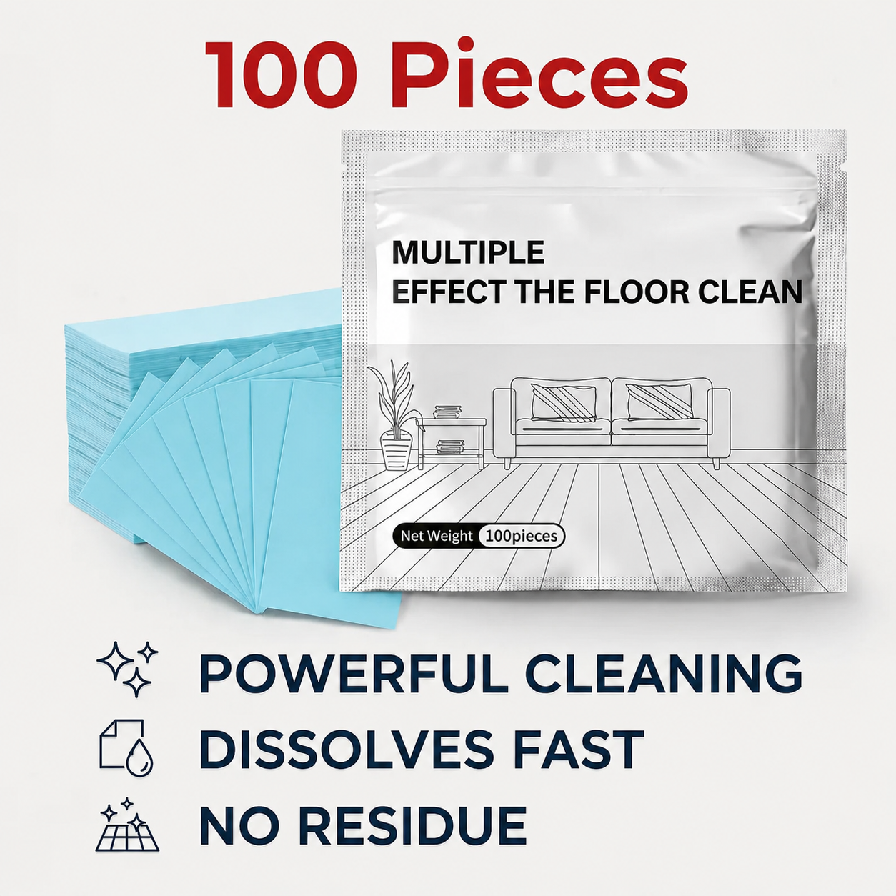 Last Day 80% OFF🫧Multi-Surface Antibacterial Cleaner for Hardwood, Tile & Laminate
