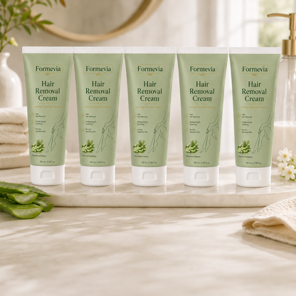 Formevia™ Natural Gentle Hair Removal Cream | For Women & Men, Sensitive Skin