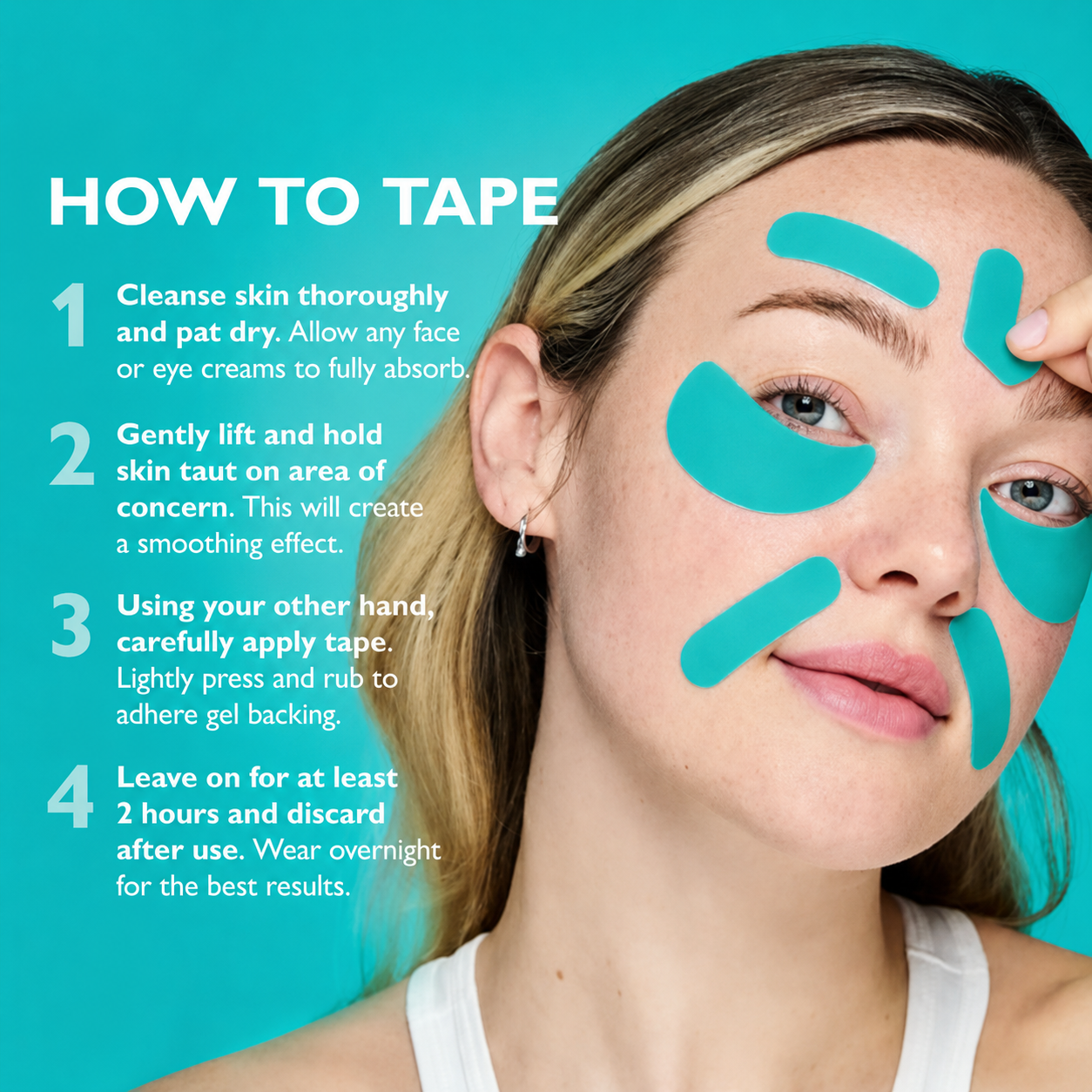Peptide Face & Eye Tape