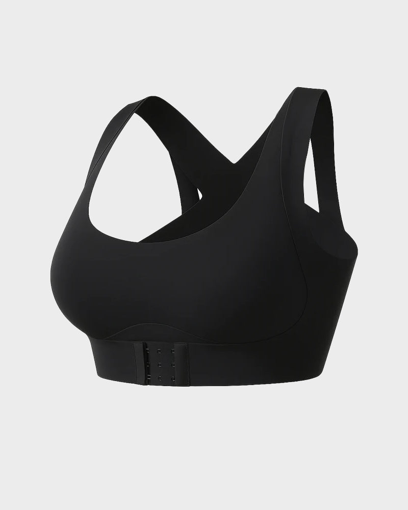 LAST DAY PROMOTION - 50% OFF Front Closure Cross-Back Wireless Posture Bra